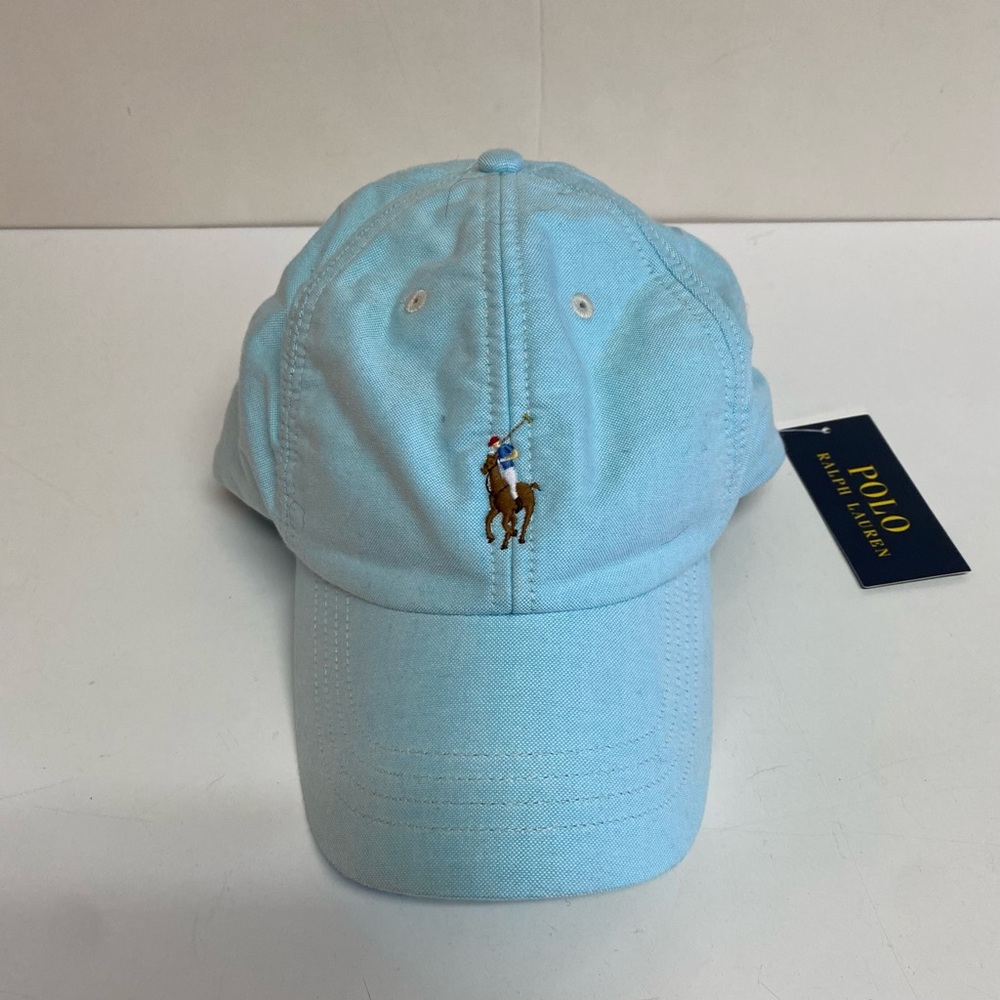 NEW Unisex Polo Ralph Lauren Hat Blue NWT